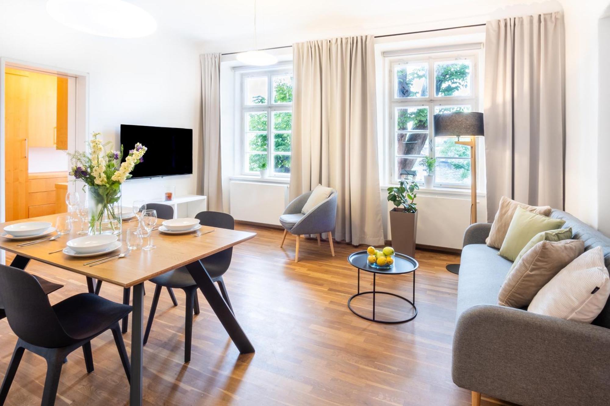River View Apartment Prag Exterior foto